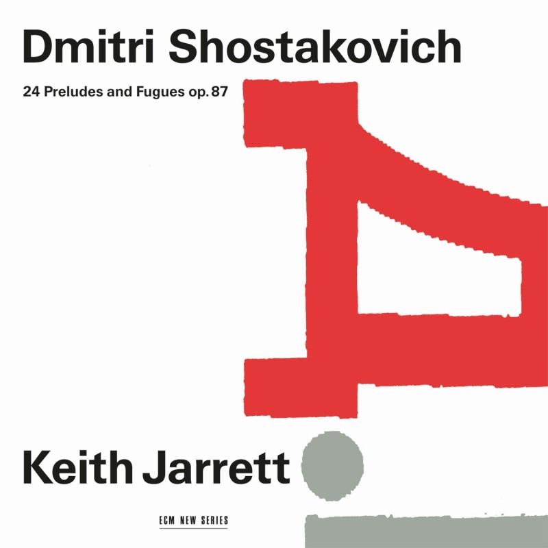 ECM 1469/1470 Keith Jarrett 'Dmitri Shostakovich: 24 Preludes And Fugues' (1992)
